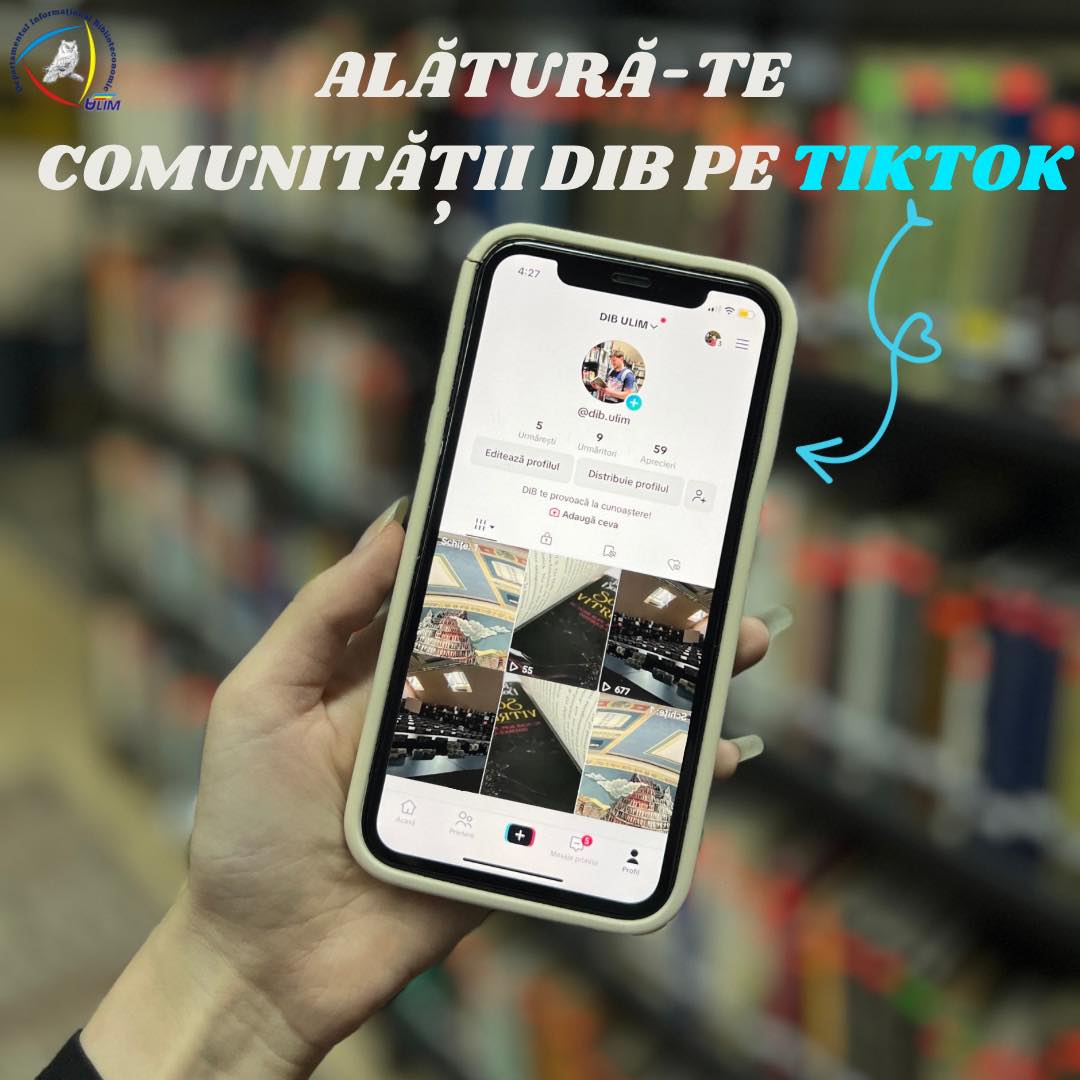 Alăturăte de noi pe TikTok