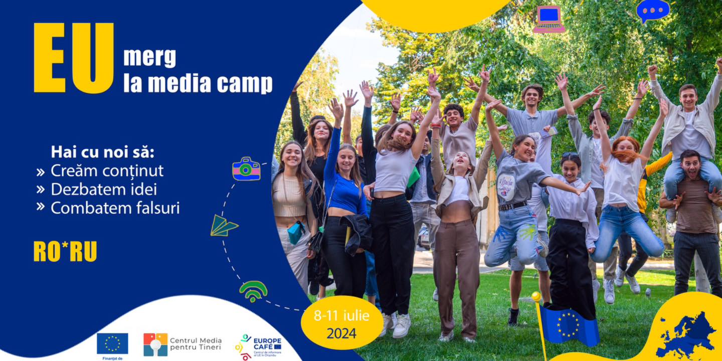 Tabăra de vară „EU merg la Media Camp”!